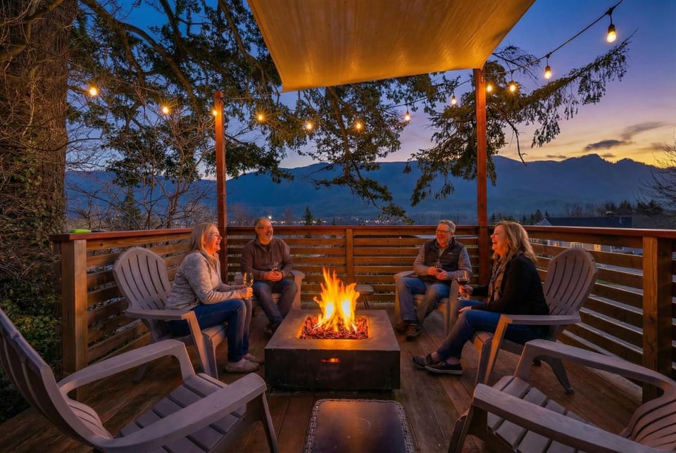The Return to Artbliss - A-Frame Cabin - Stunning Views Cabin in Stevenson