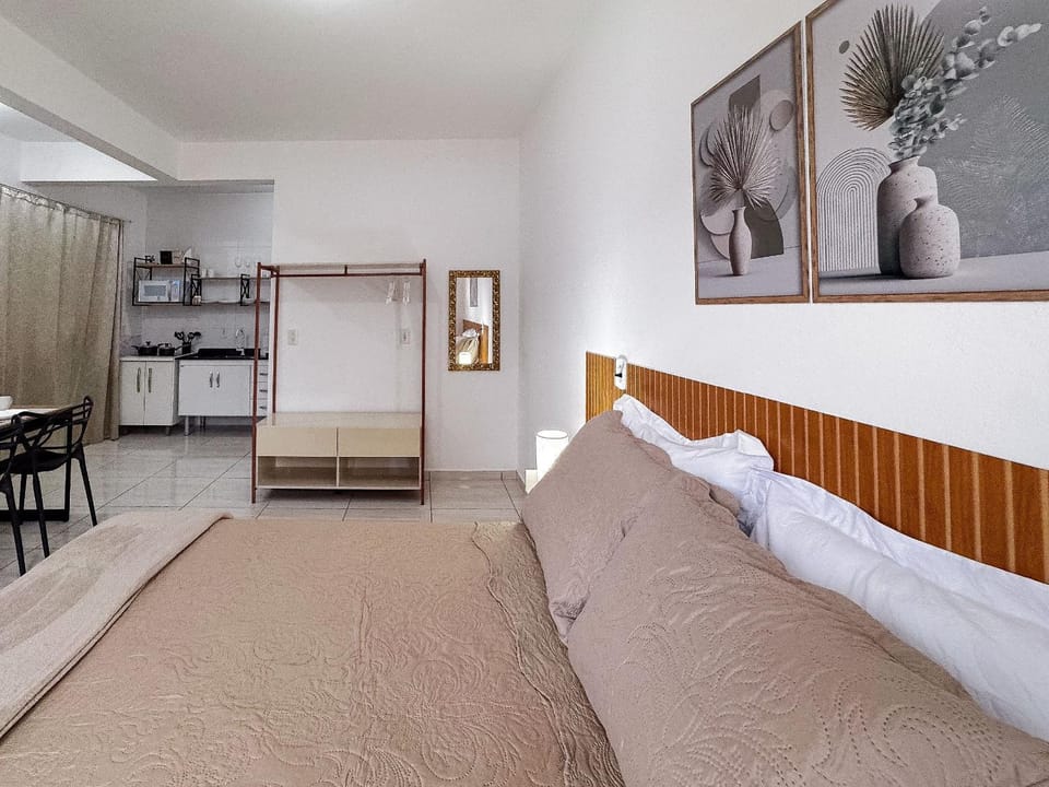 Studio completo p/ 2 | Sem taxa de limpeza | Com máquina de lavar Apartment in Brusque