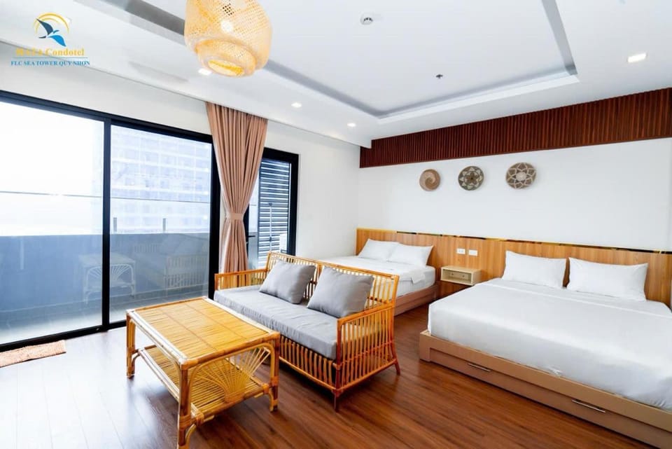 Bed, Bedroom, air conditioner