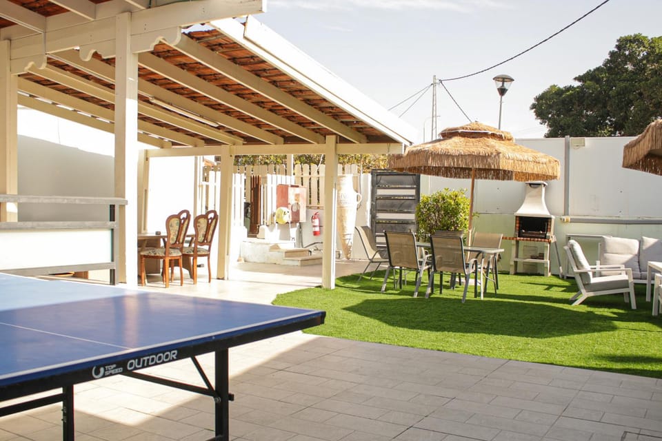 Property building, Patio, Table tennis
