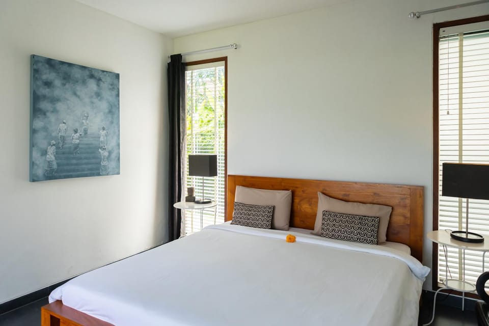 Tropical 3 Bedroom Private Villa with Pool in Canggu Villa in North Kuta
