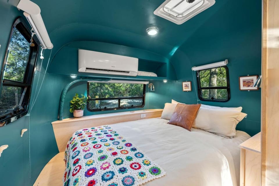 Fantastic Airstream Rental for Unique Weekend Getaways from Austin House in Wimberley