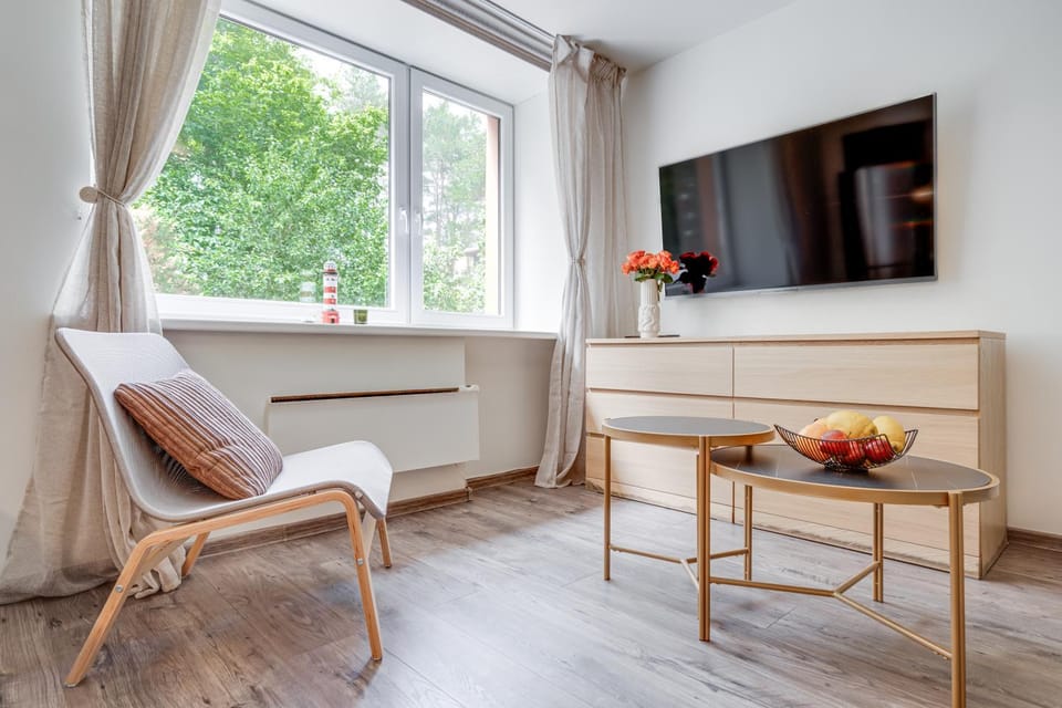 Apartamentai su SPA ir terasa 6 asm Apartment in Klaipėda County, Lithuania