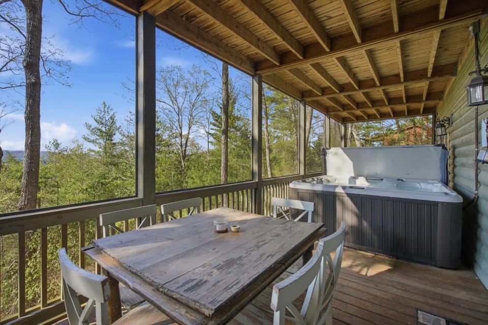 Not Your Average Bear Hot Tub House in Georgia