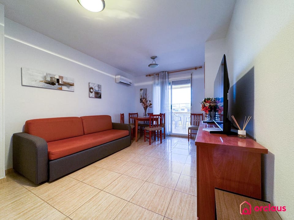 Living room, air conditioner