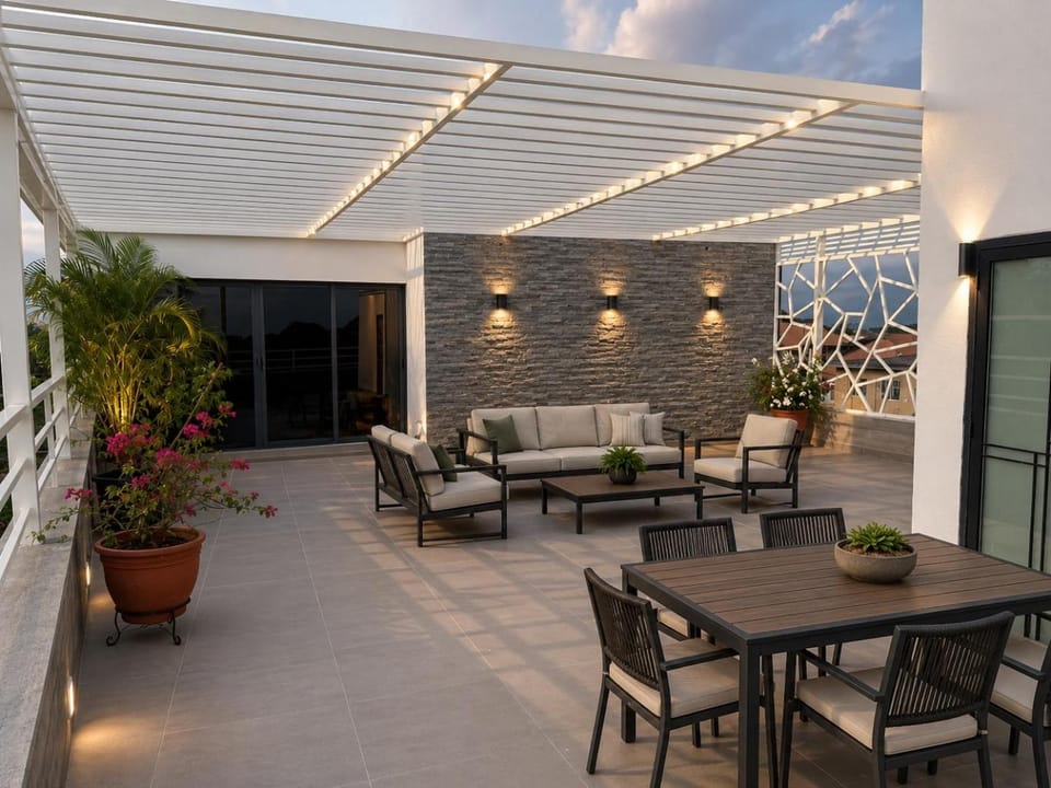 Patio, Balcony/Terrace, Seating area, Dining area