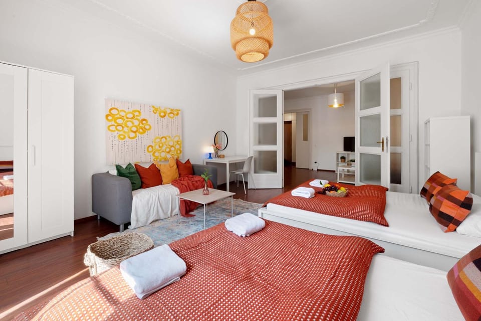 Bed, Bedroom, wardrobe