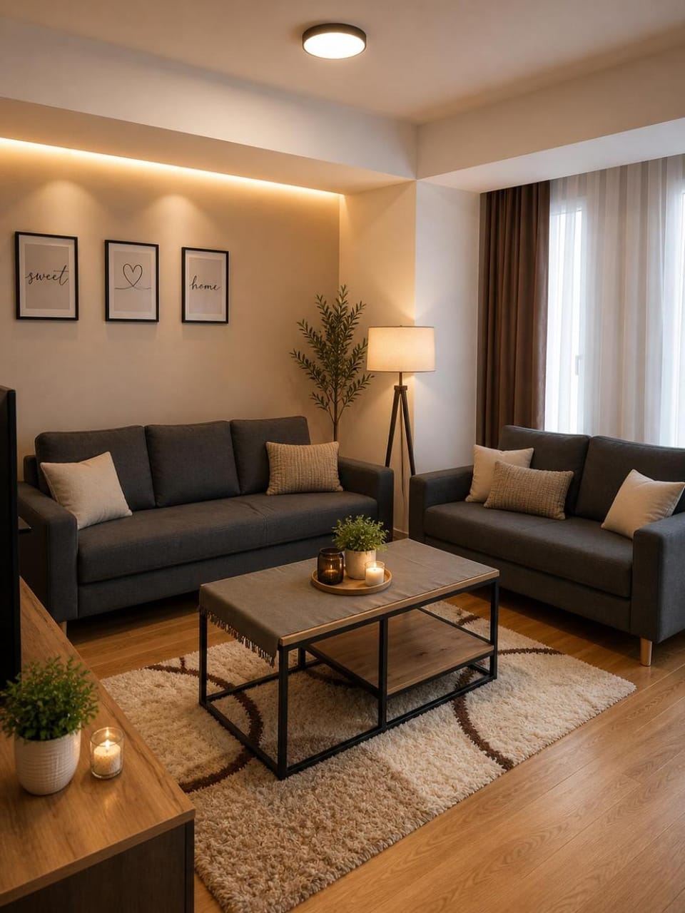 Living room, Seating area
