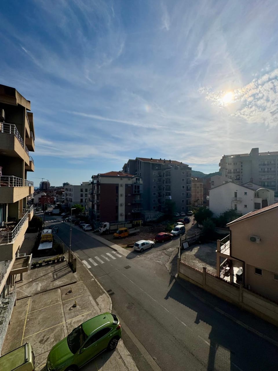Property building, City view, Street view, Location