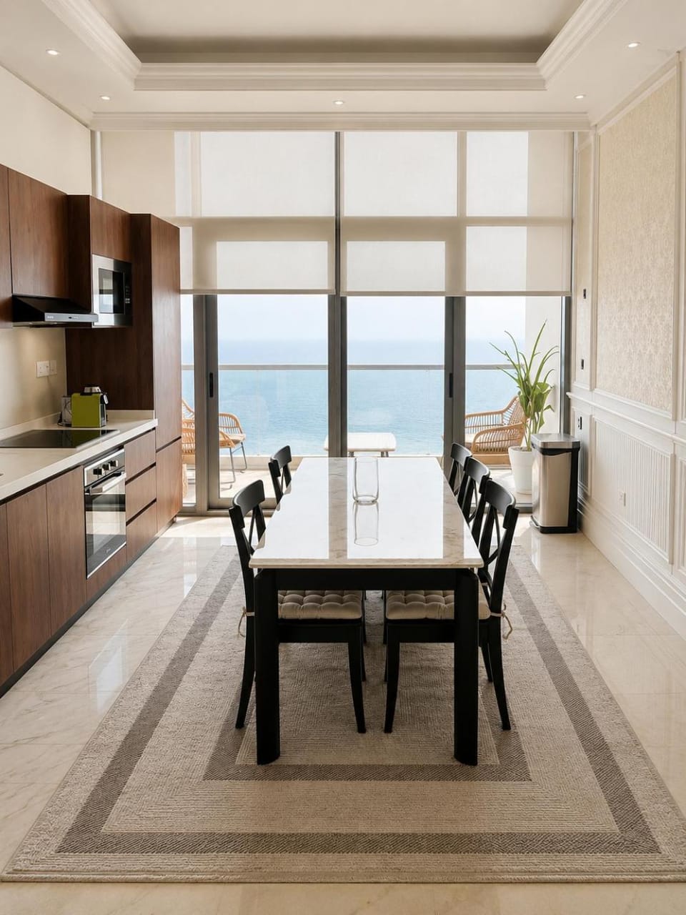 برج داماك جناح ملكي غرفتين وصاله فرزاتشي باطلاله بحريه مرتفعه الدور 38 Apartment in Jeddah