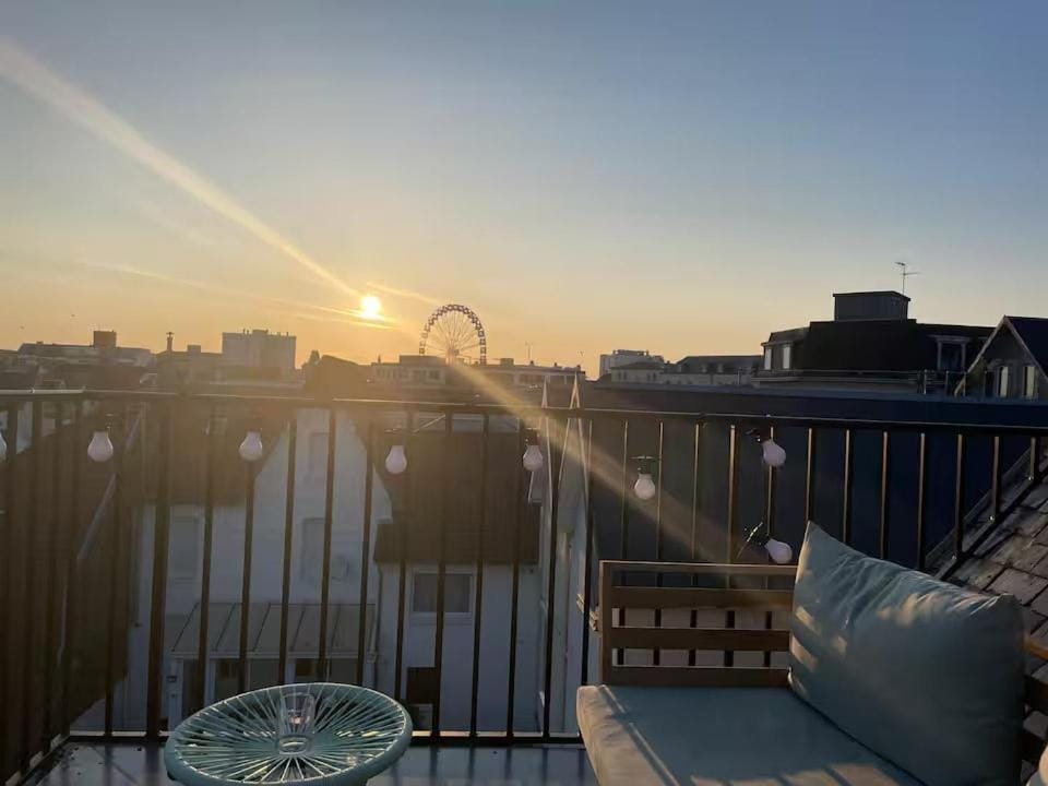 Day, View (from property/room), Balcony/Terrace, Sunrise, Sunset