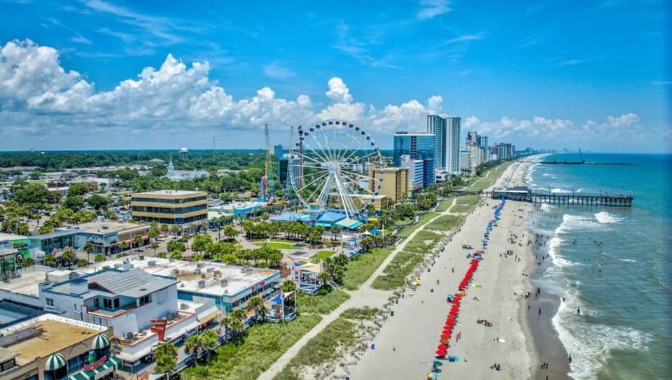 Sun-Joy Beach Stay#6 5-Min Walk Central Location Apartment in Myrtle Beach