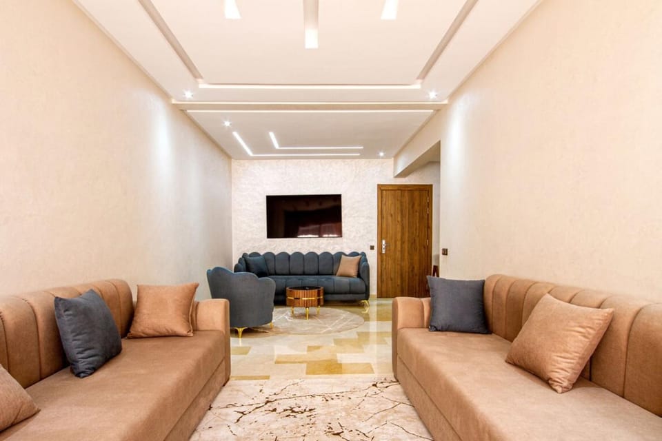 Le Nour - Beautiful 2 bedroom apt with Ac in Apartment in Marrakesh