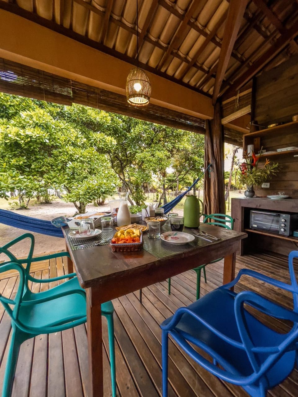 Patio, Balcony/Terrace, Kitchen or kitchenette, Living room, Garden view, Sea view