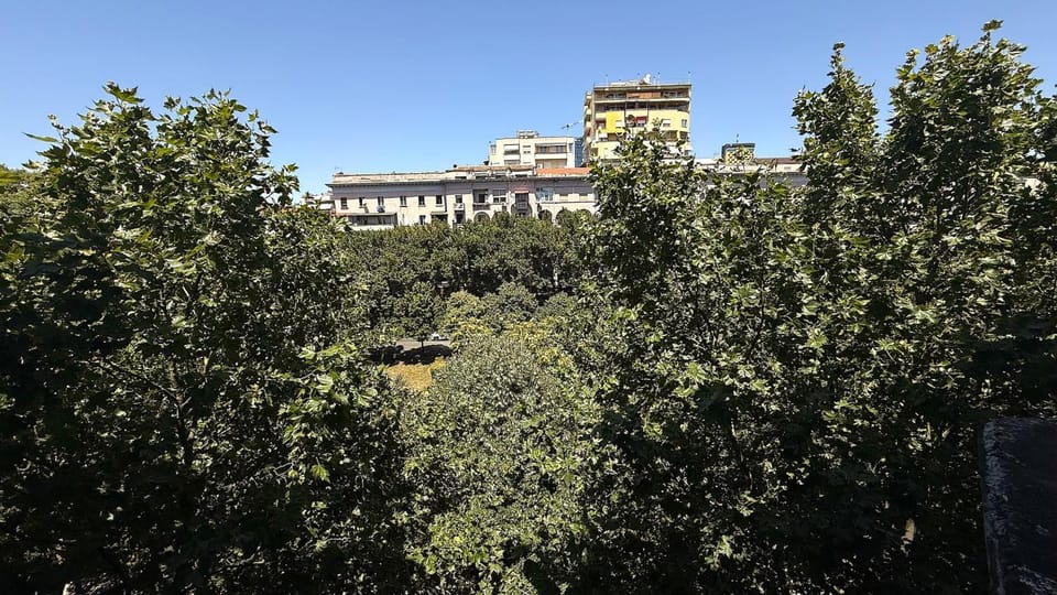 Property building, Spring, Day