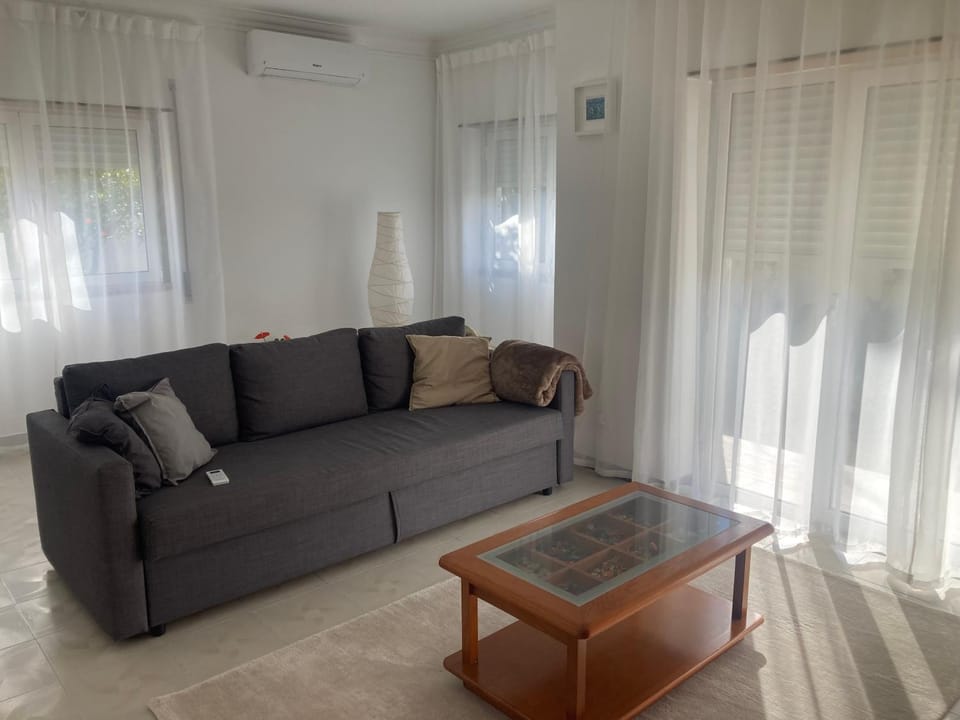 Living room, air conditioner