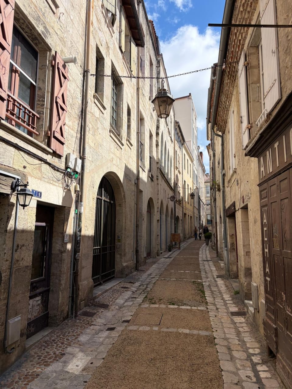 Quiet street view
