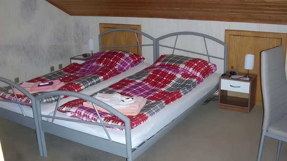 Property building, Living room, Bedroom
