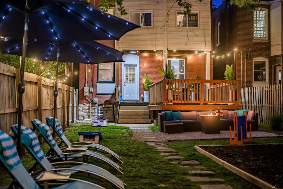Epic Group Retreat: Fire Pit | Playset|Bunk Room House in Tower Grove South