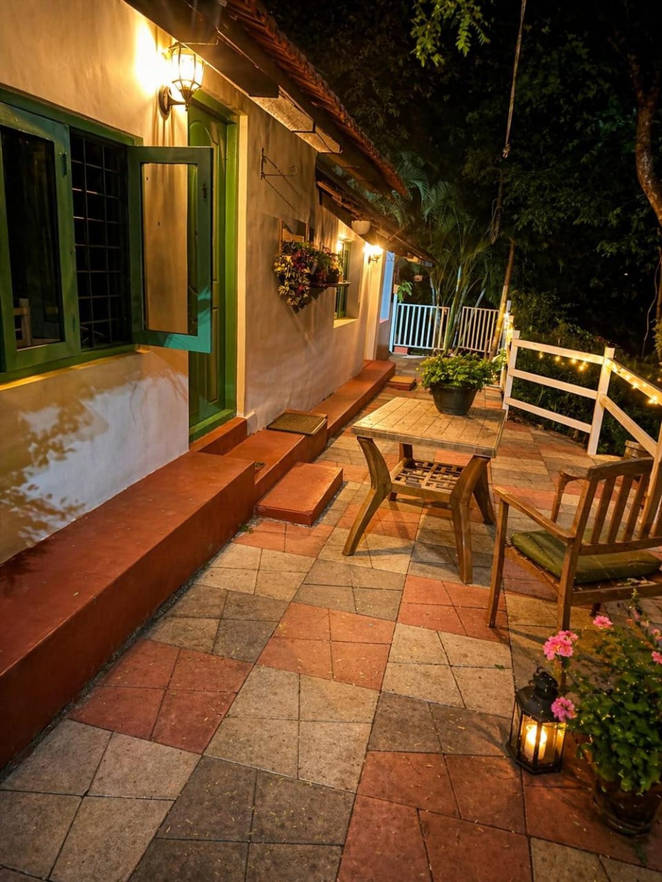 Under the tamarind tree Coorg Villa in Karnataka