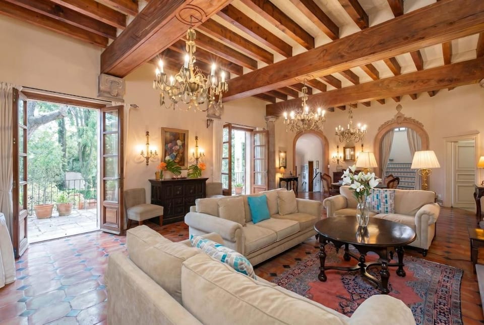 Patio, Living room, Seating area