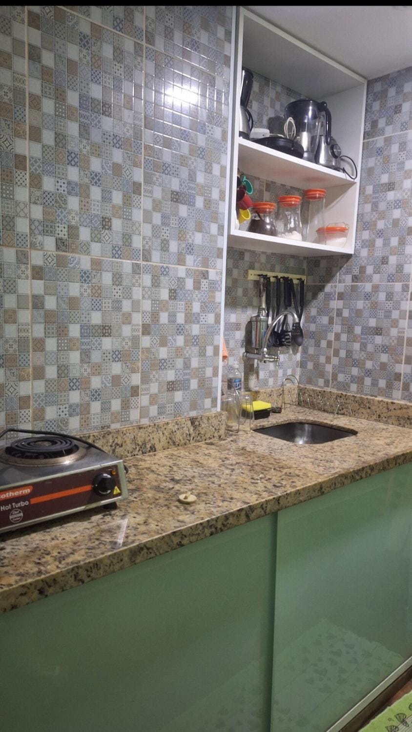 kitnet na Lapa com ótima localização e praticidade Apartment in Rio de Janeiro