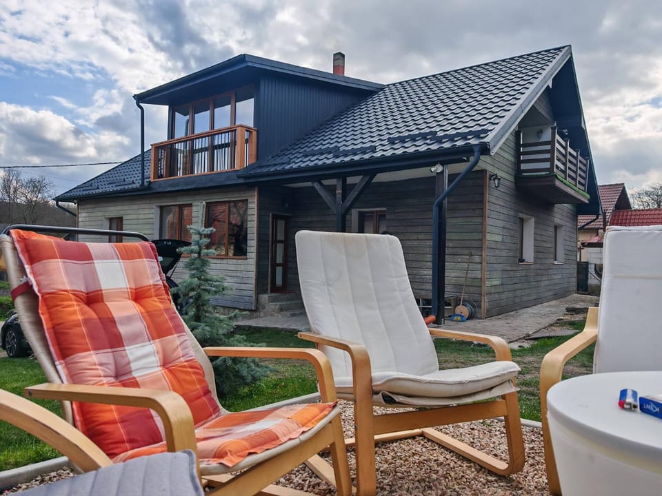 Property building, Garden, Seating area