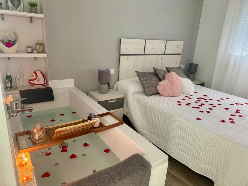 Living room, Bedroom