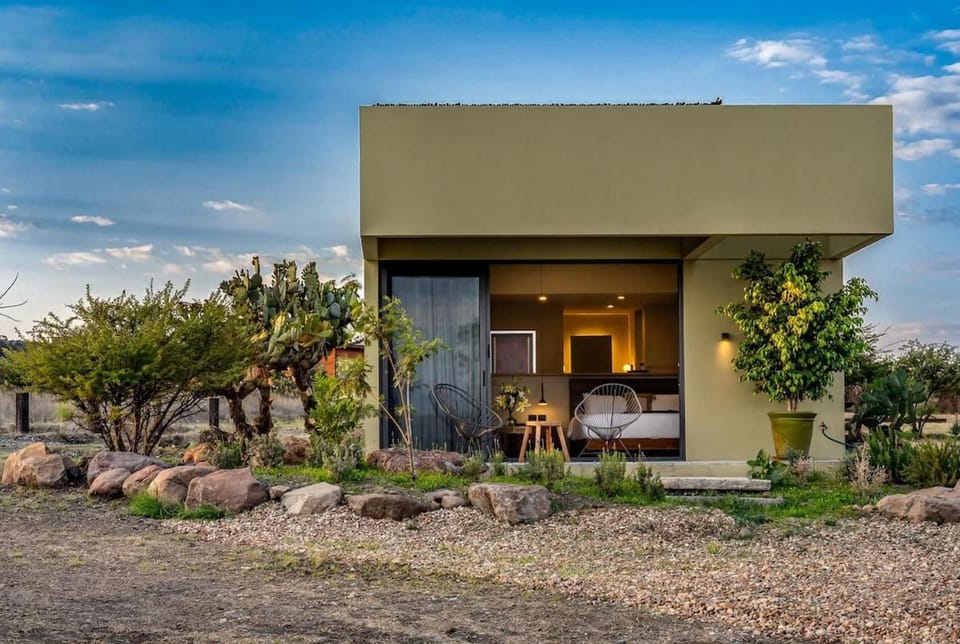 Property building, Patio, Garden, View (from property/room), Bedroom