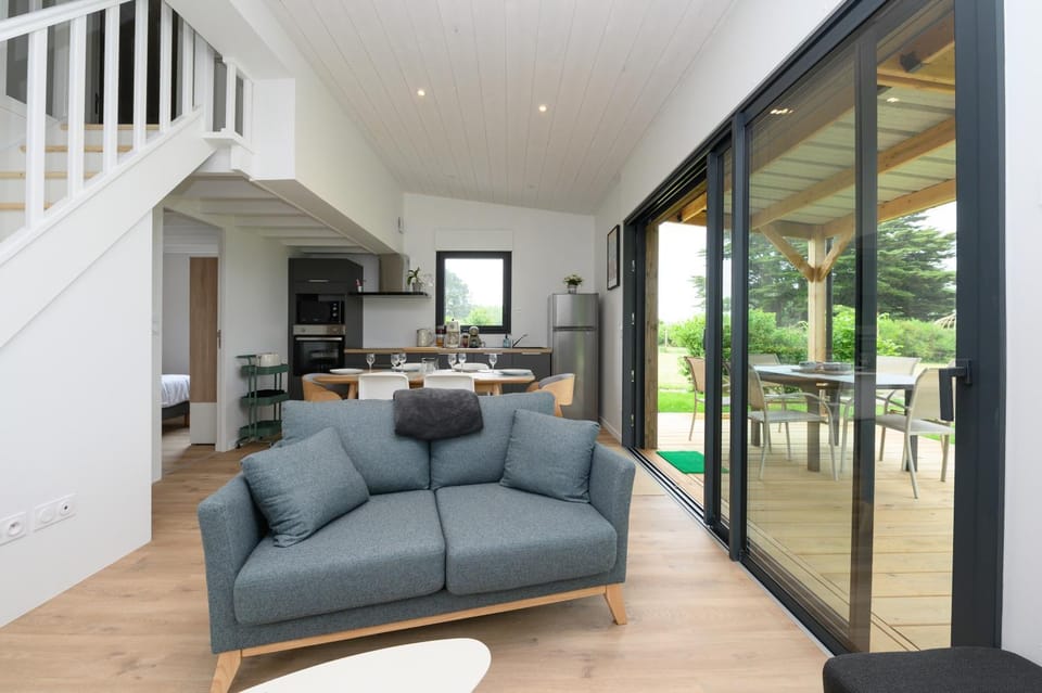 Gavrinis, 600m plage, parking, wifi House in Brittany
