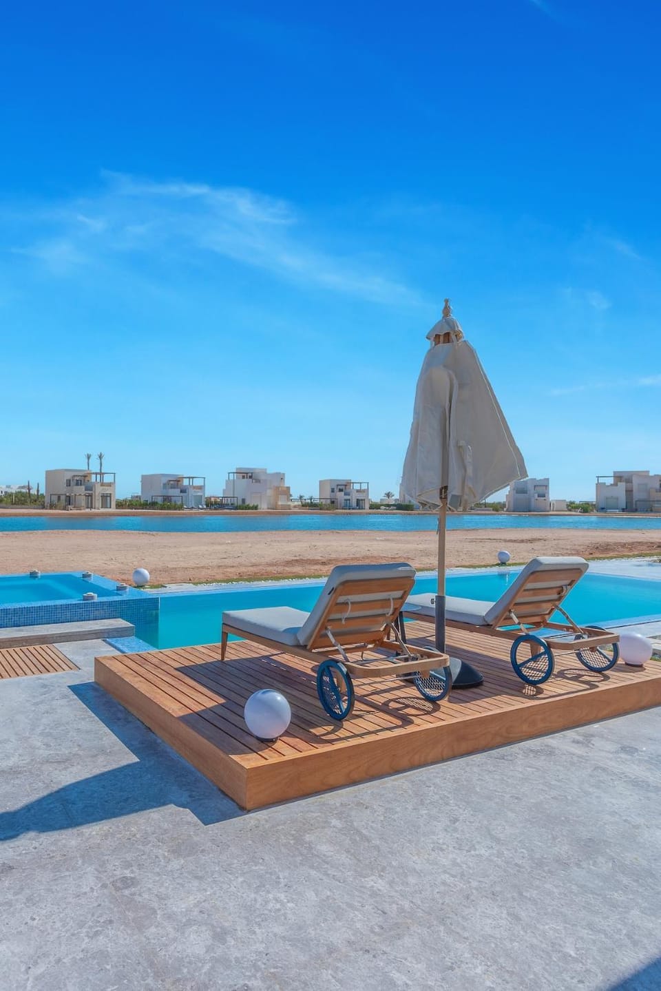 The Azure Waterfront Villa 4BR at Cyan Range ElGouna Villa in Hurghada