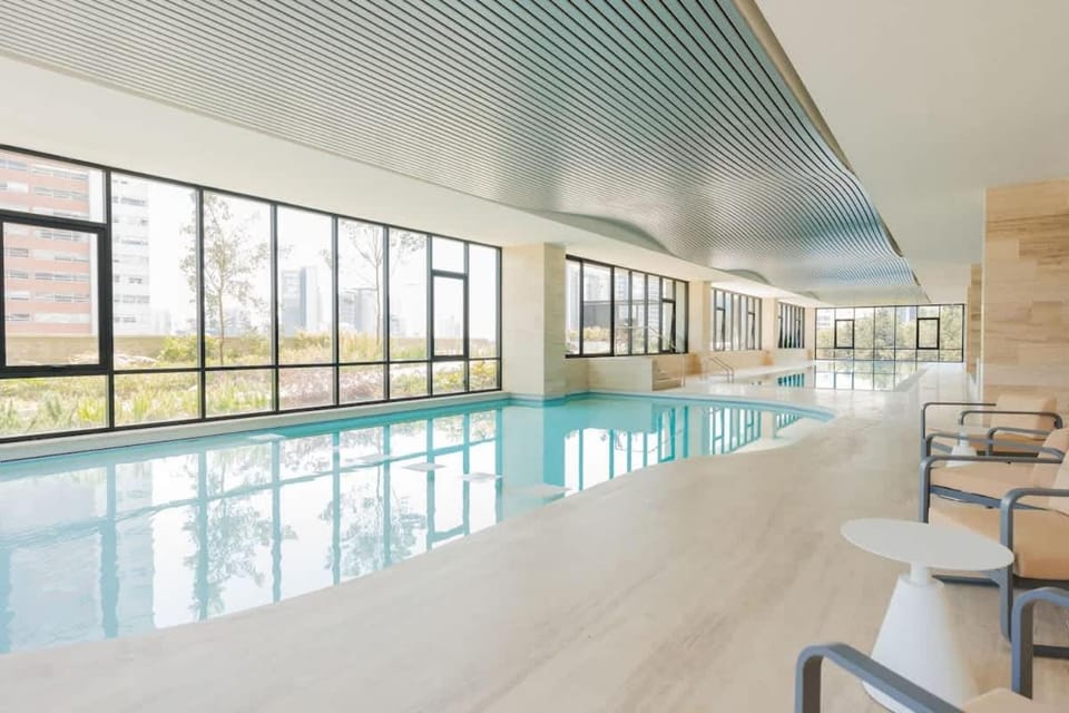 Designer Loft with insane Amenities Gym Cine Spa Apartment in Mexico City