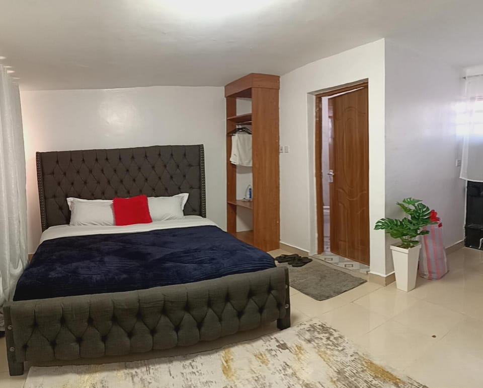 Bed, Photo of the whole room, Bedroom, wardrobe
