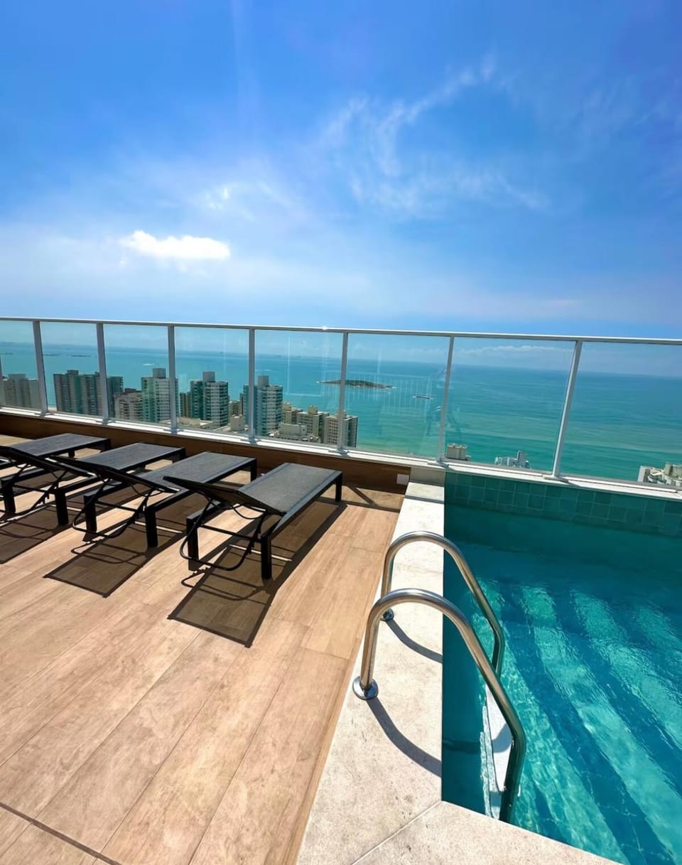 Natural landscape, View (from property/room), Pool view, Sea view, Swimming pool, Swimming pool, sunbed
