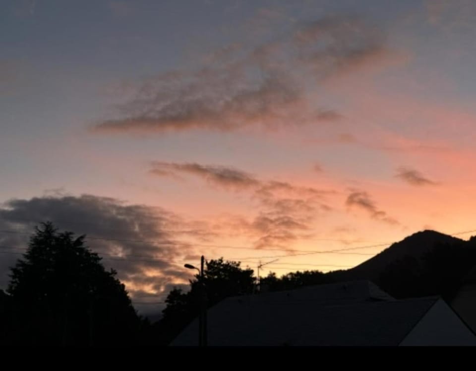 Natural landscape, Sunset
