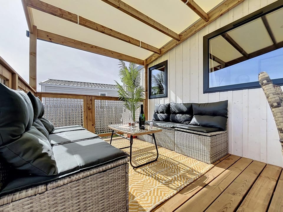 Maison 3 ch, piscine chauffée - 6 pers. - FR-1-875-4 House in Saint-Pair-sur-Mer