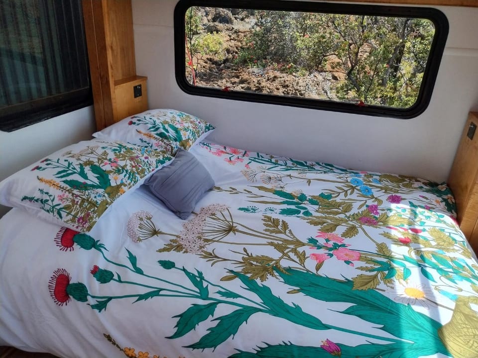 Lava Bus Farm Stay in South Kona