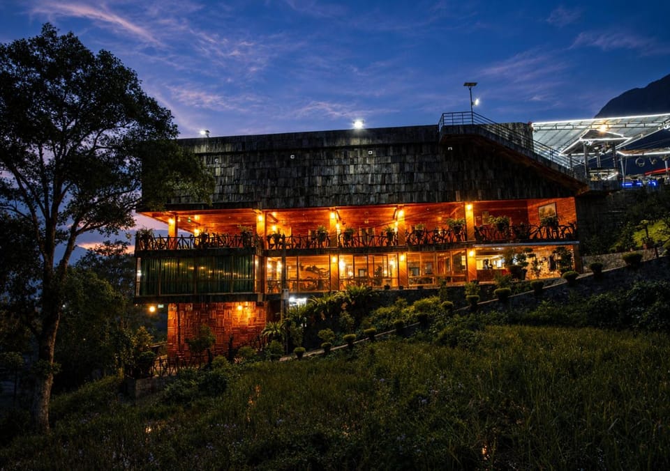 Property building, Night