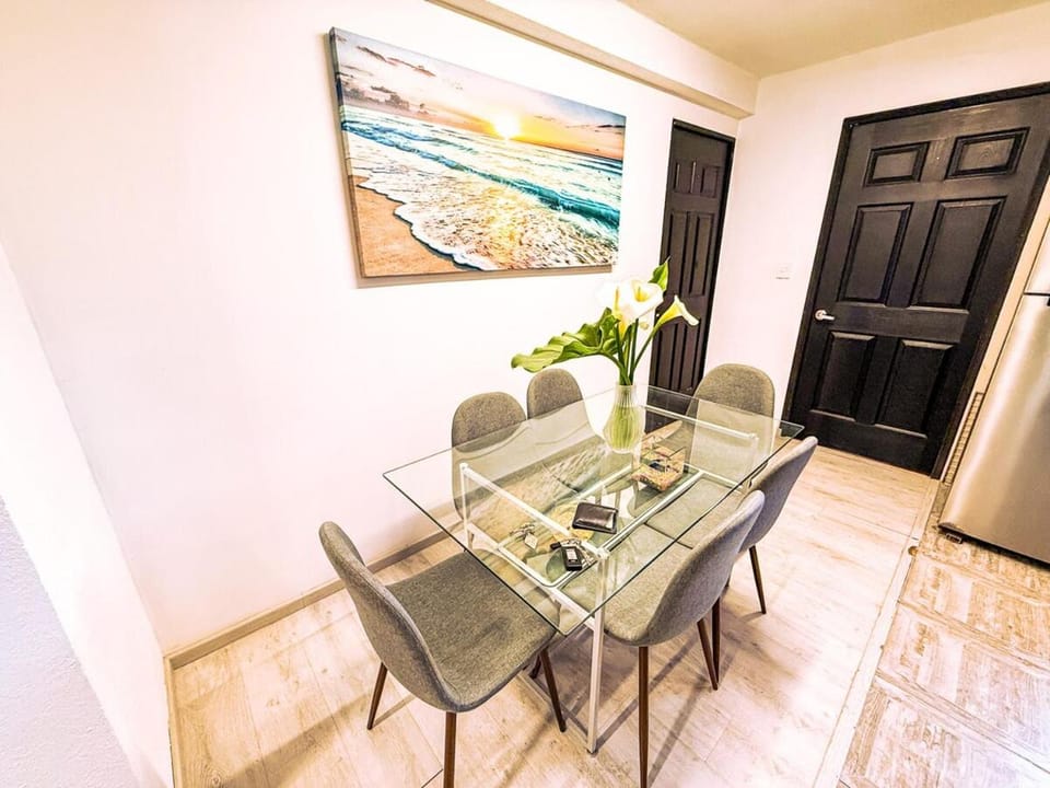 Departamento para 6 personas a 3 Min del Estadio - Terraza - Servicios Exclusivos Apartment in Mexico City