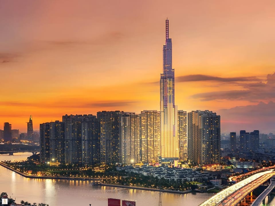 Nearby landmark, City view