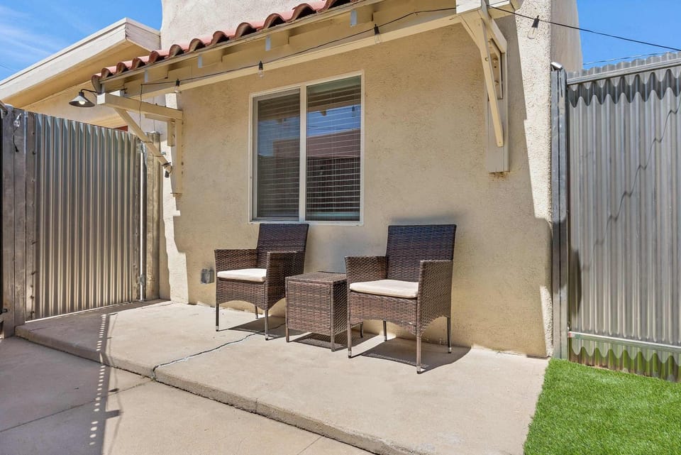 Property building, Patio