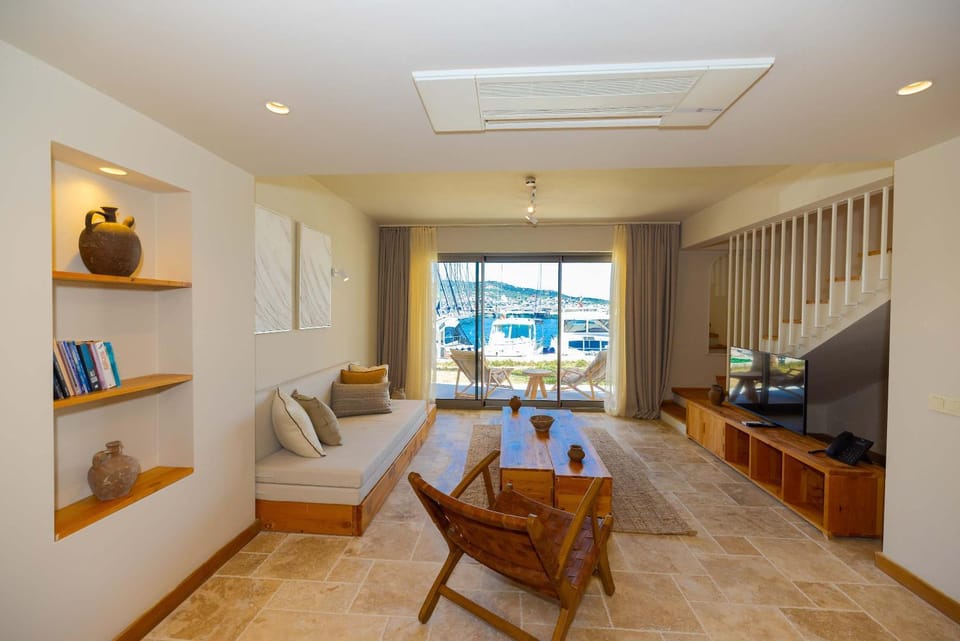Living room, Seating area, air conditioner