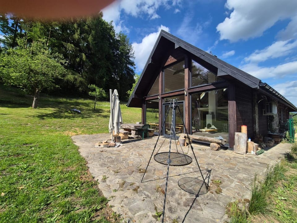 Property building, BBQ facilities, Garden view