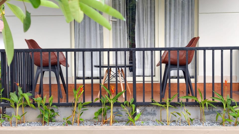 Patio, Balcony/Terrace, Garden view