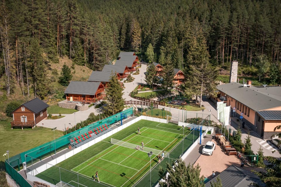Property building, Day, Natural landscape, Bird's eye view, Sports