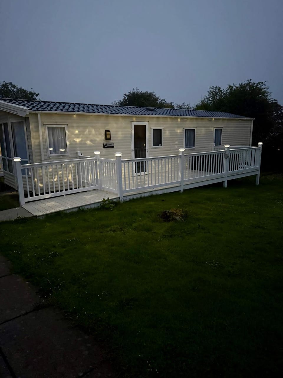 Caravan White acres fisheries, Newquay Campground/ 
RV Resort in Saint Columb Major