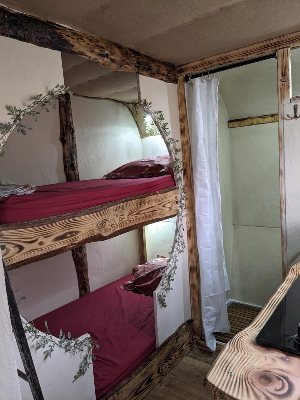 Property building, Living room, Bedroom