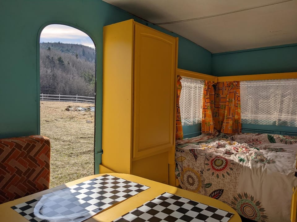 Living room, Bedroom