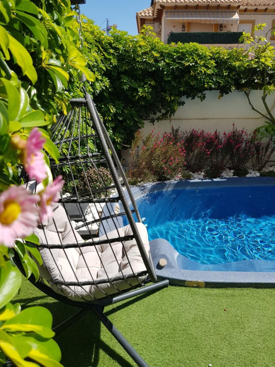 Patio, Day, Garden, Swimming pool