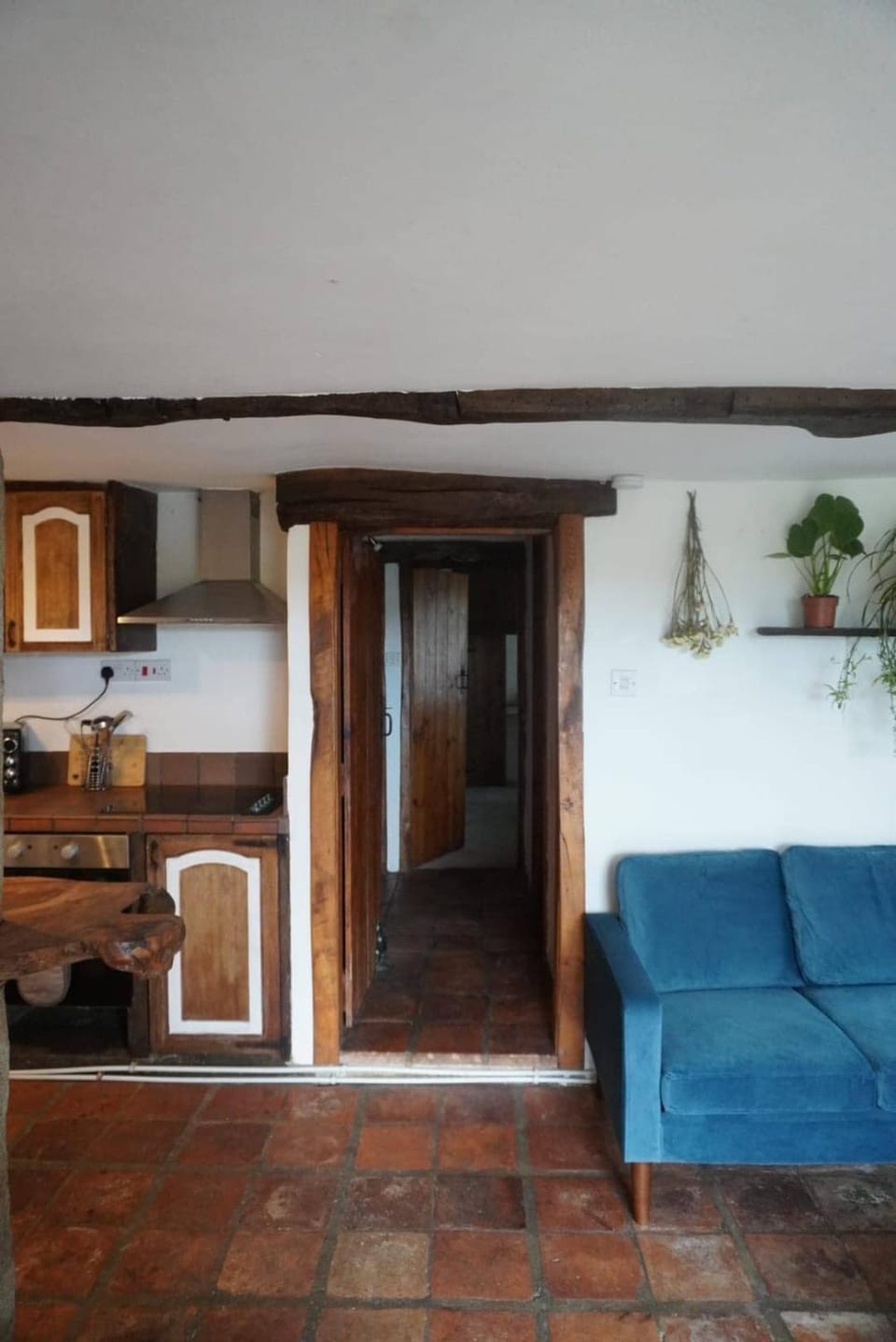 Kitchen or kitchenette, Living room